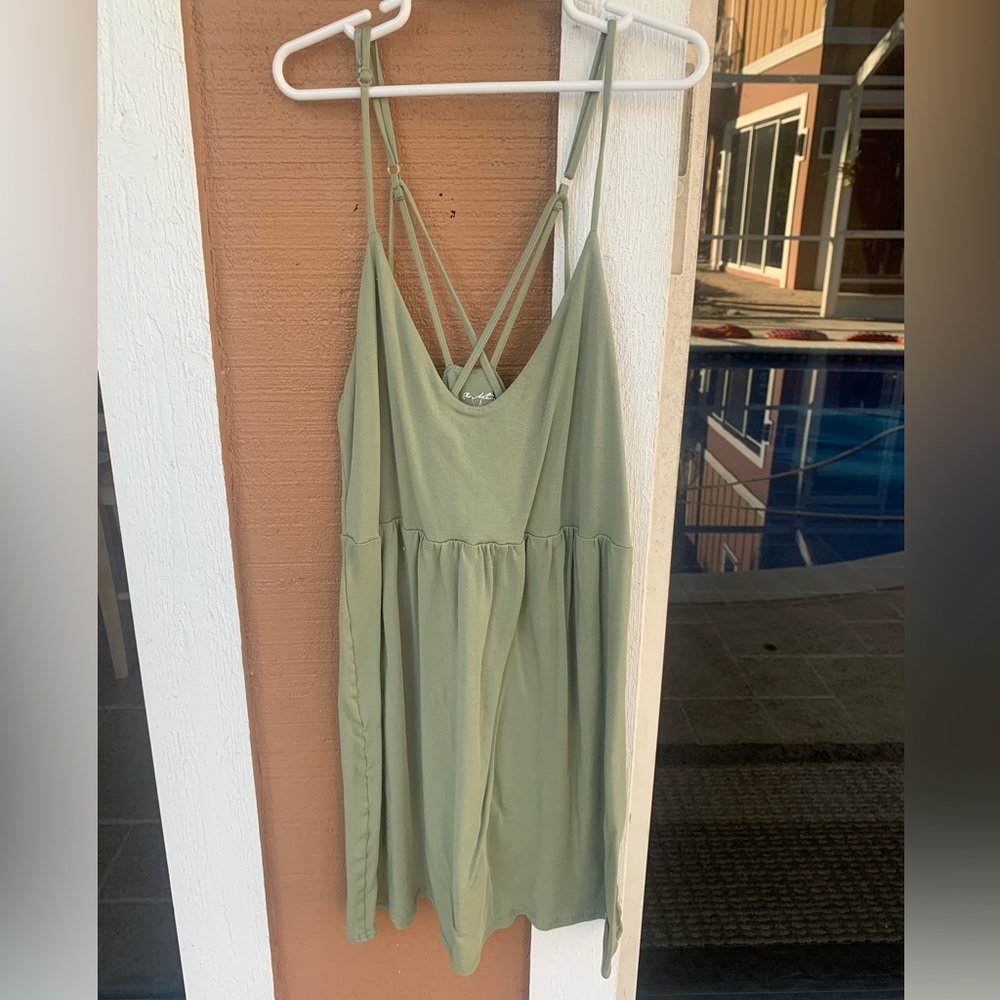 Green dress